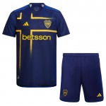 Günstige Fußballtrikots Boca Juniors Kinder 3rd trikot 2024-25 Kurzarm